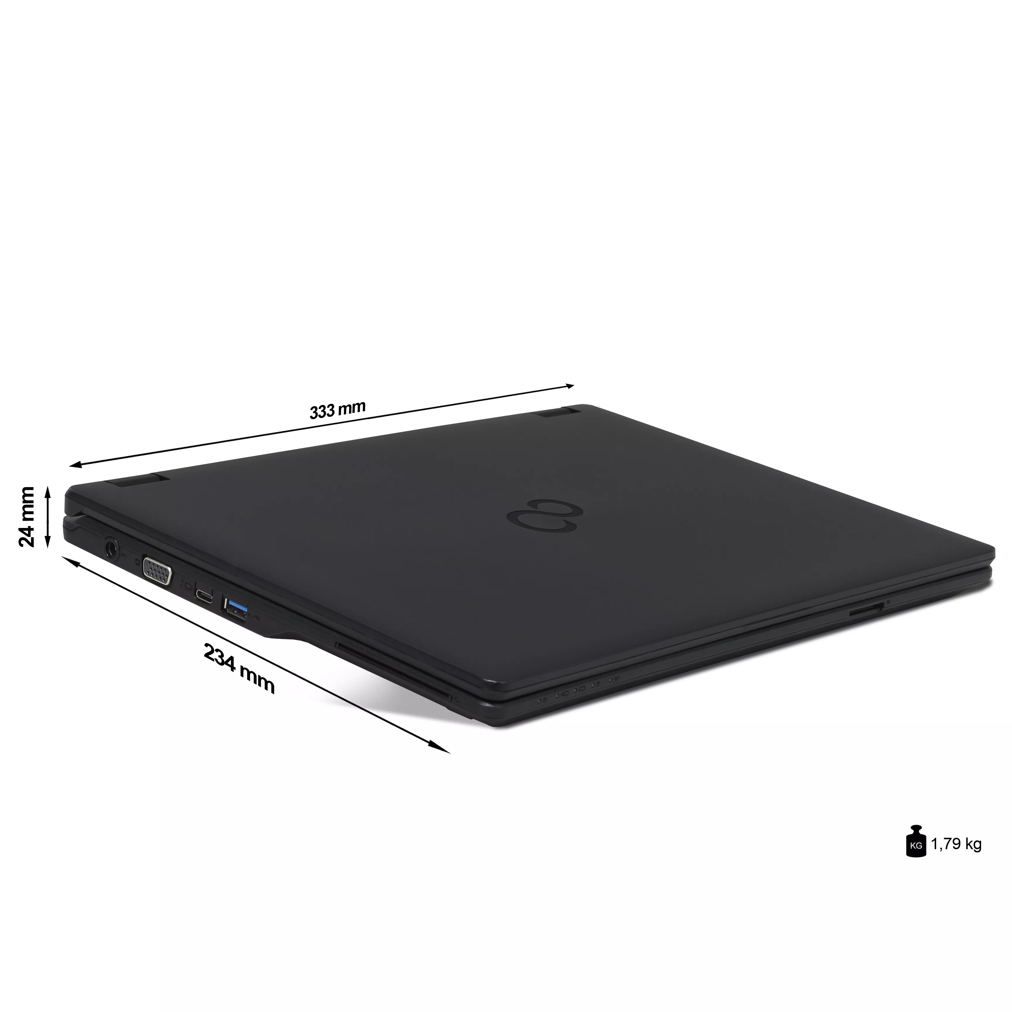 Fujitsu Refurbished Lifebook E5411 | 16GB RAM | 512GB NVMe SSD | Intel Core i3-1115G4 | 14" Full HD Display | Windows 11 Pro | WLAN & Bluetooth | MS Office 2024