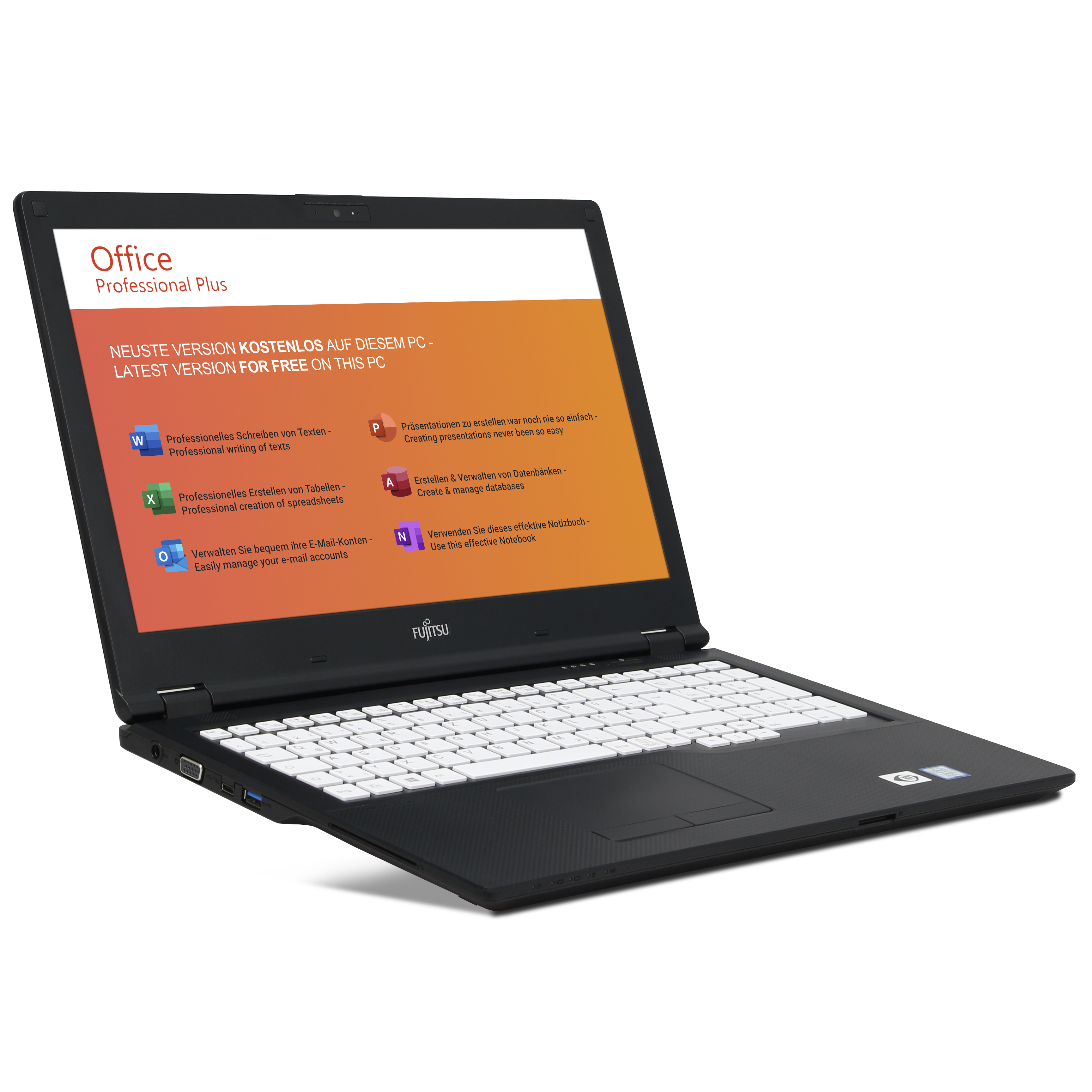 Fujitsu Lifebook E559 | 16GB RAM | 1TB NVMe SSD | Intel Core i7-8665U | 15.6" Full HD Display | Windows 11 Pro | WLAN & Bluetooth | MS Office 2024