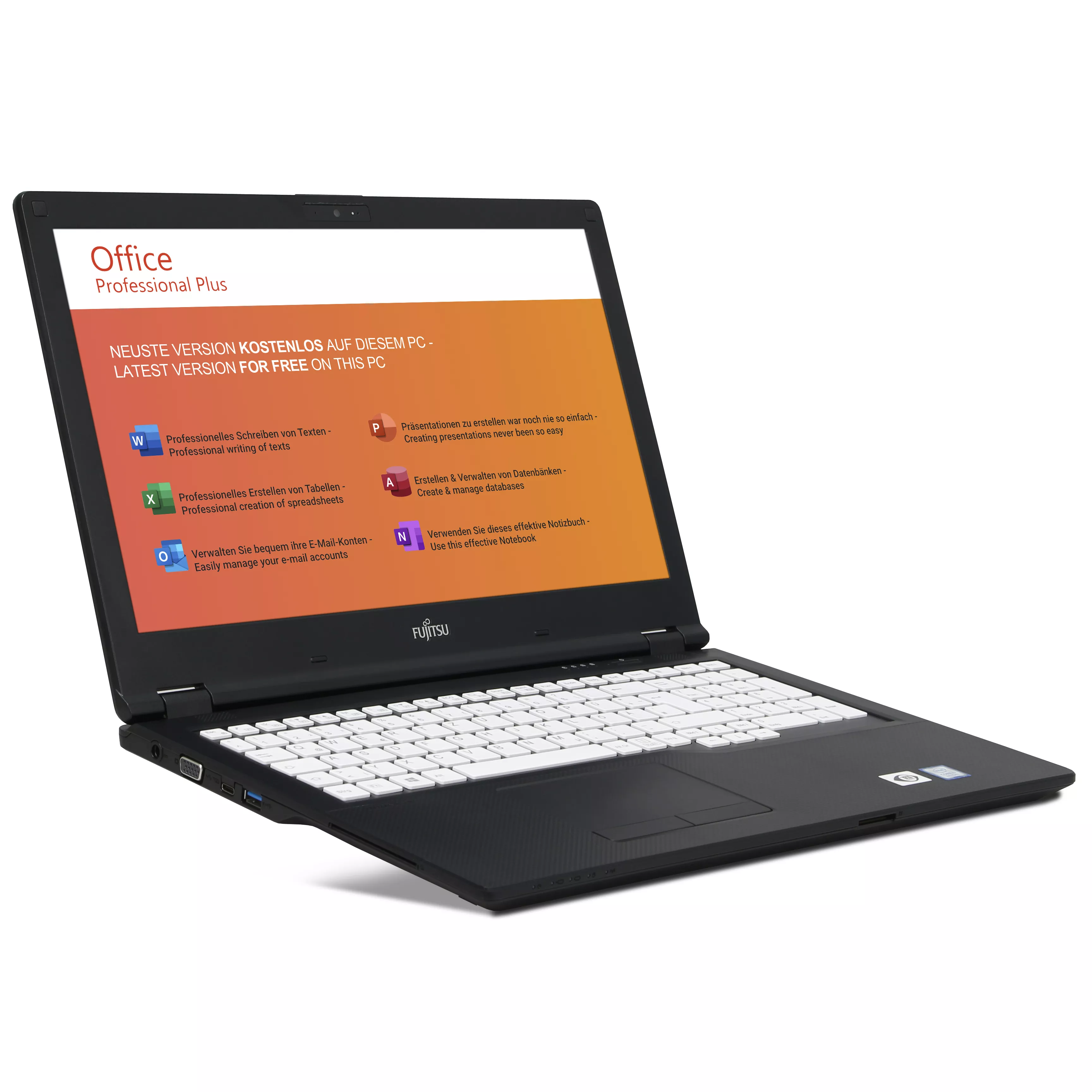 Fujitsu Lifebook E559 | 16GB RAM | 1TB NVMe SSD | Intel Core i7-8665U | 15.6" Full HD Display | Windows 11 Pro | WLAN & Bluetooth | MS Office 2024