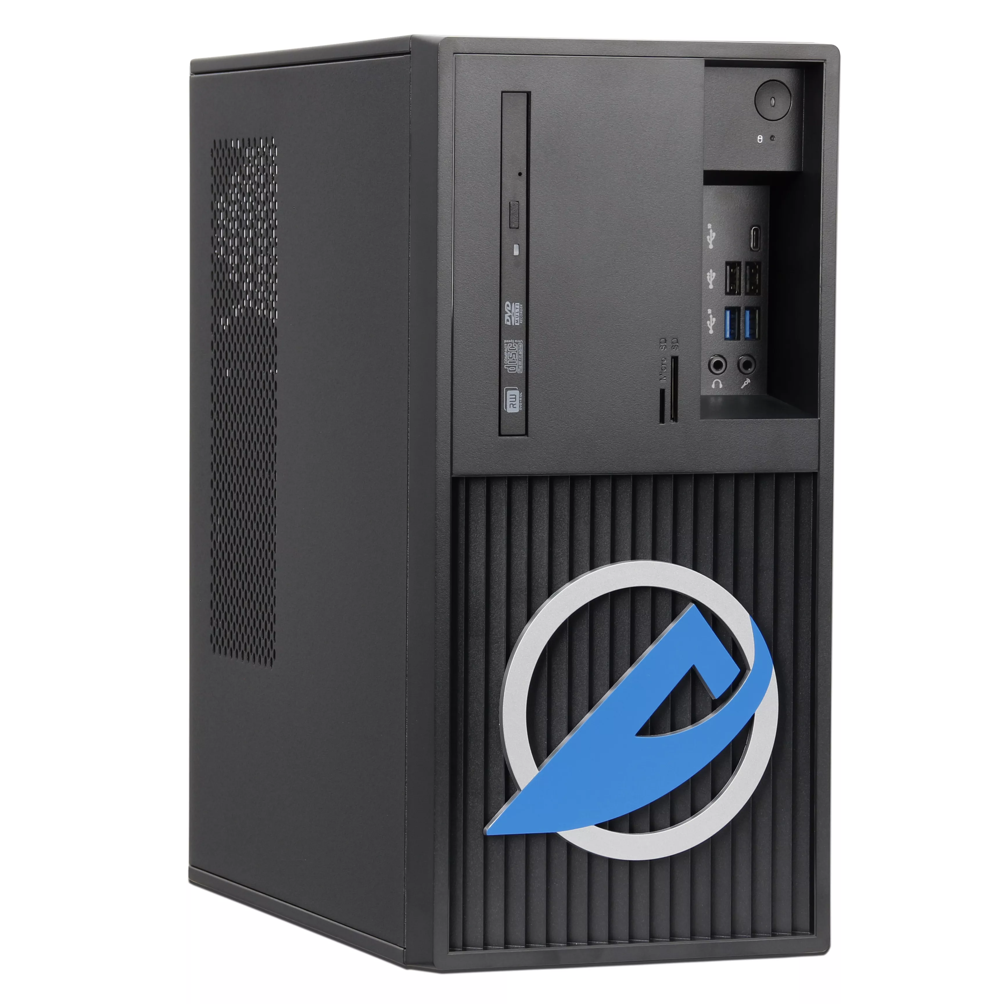 Desktop PC Madrid | Intel Core i7-8700 | Nvidia GeForce GT 740 4GB | 16GB RAM | 512GB NVMe SSD | 2TB HDD | Windows 11 | WLAN & Bluetooth | Maus & Tastatur | Libre Office