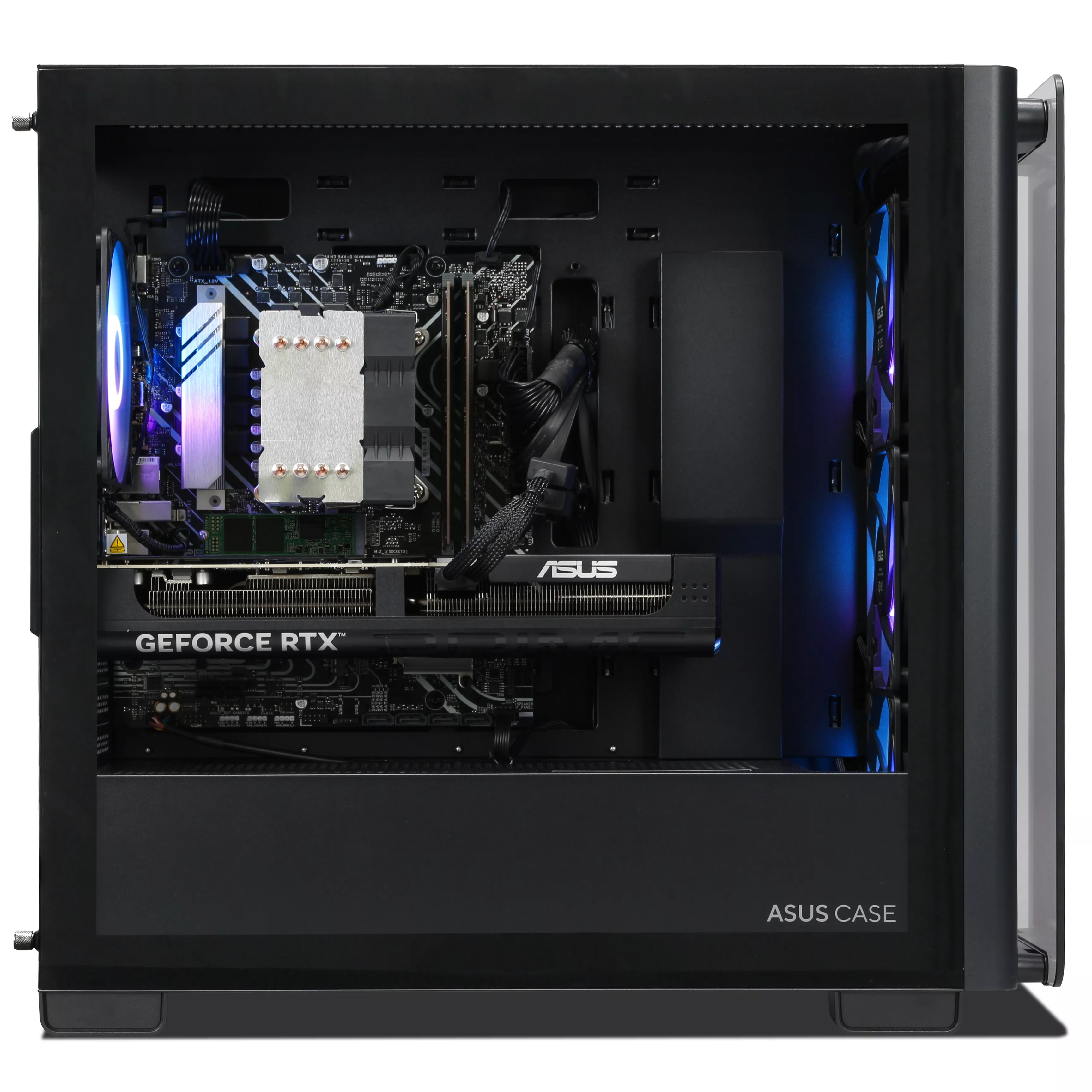 ASUS FORGED Gaming PC | Intel Core i7-13700F | Nvidia GeForce RTX 5070 12GB | 32GB DDR5 RAM | 1TB NVMe SSD | Windows 11 | WLAN & Bluetooth | Libre Office ASUS FORGED Gaming PC | Intel Core i7-13700F | Nvidia GeForce RTX 5070 12GB | 32GB DDR5 RAM | 1TB NVMe SSD | Windows 11 | WLAN & Bluetooth | Libre Office