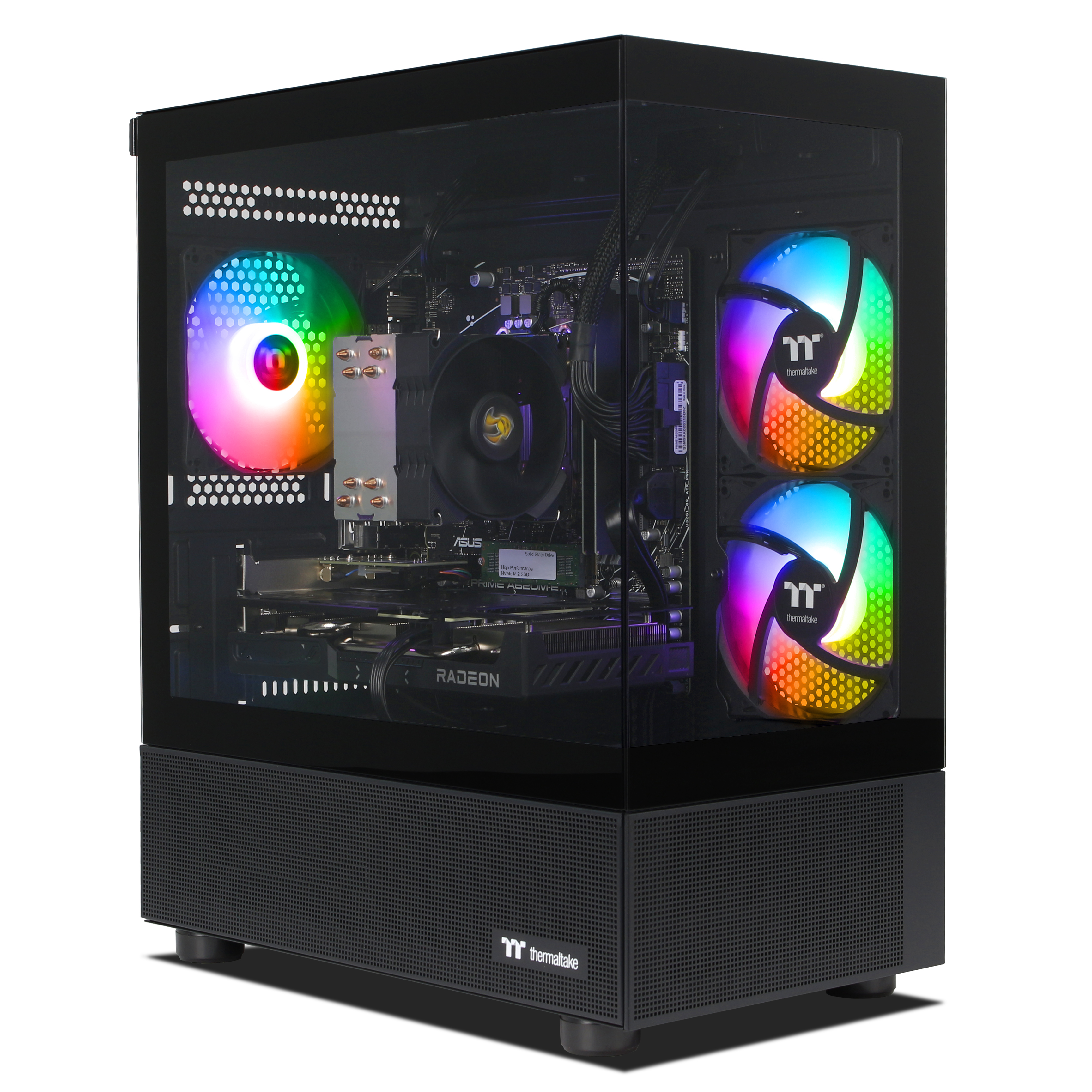 Quantum Gaming PC | AMD Ryzen 5 9600X | AMD RX 9060XT 16GB | 32GB DDR5 RAM | 1TB NVMe SSD | Windows 11 | WLAN & Bluetooth 