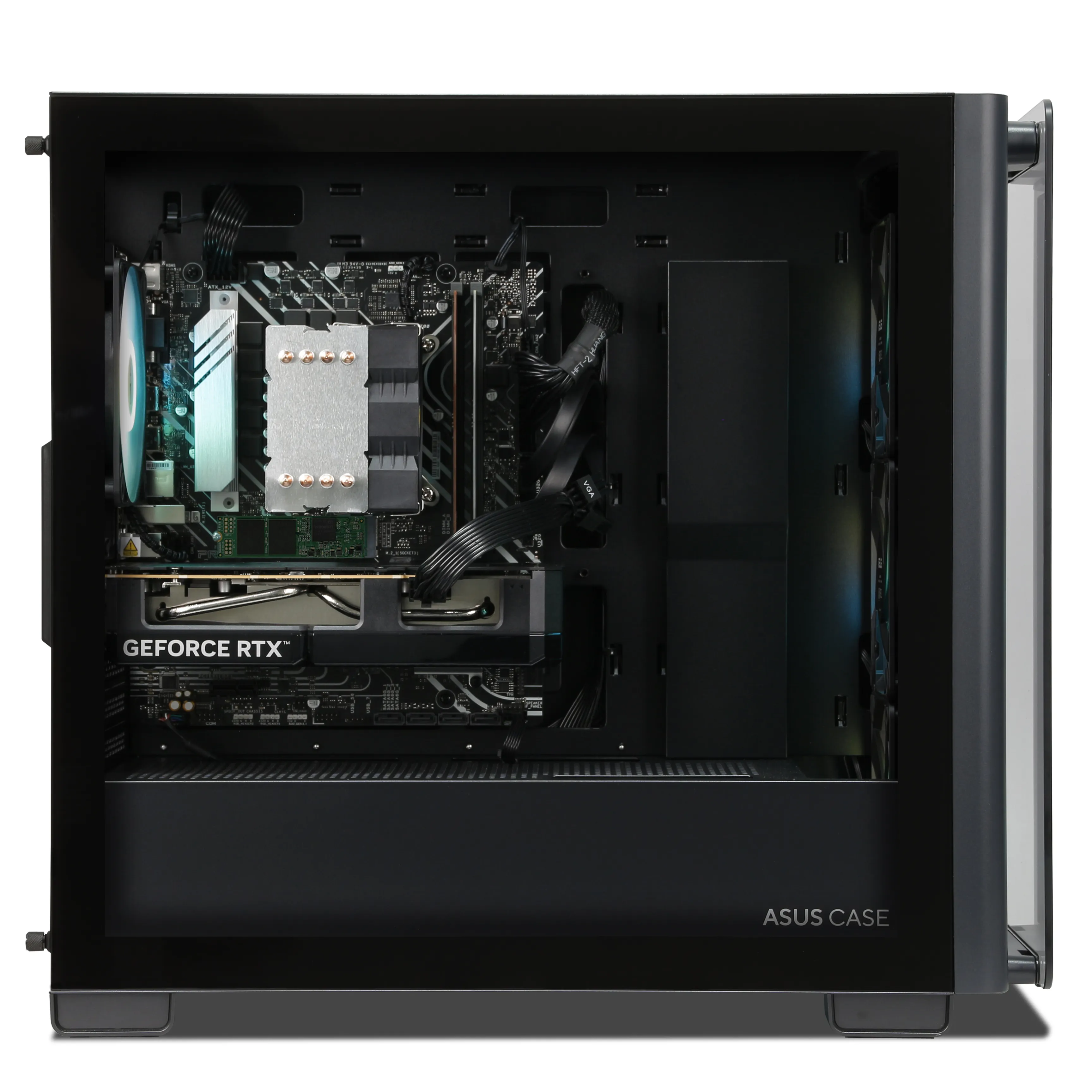 ASUS Shadow Gaming PC | Intel Core i5-14400F | Nvidia GeForce RTX 5060 8GB | 32GB DDR5 RAM | 1TB NVMe SSD | Windows 11 | WiFi & Bluetooth | Libre Office