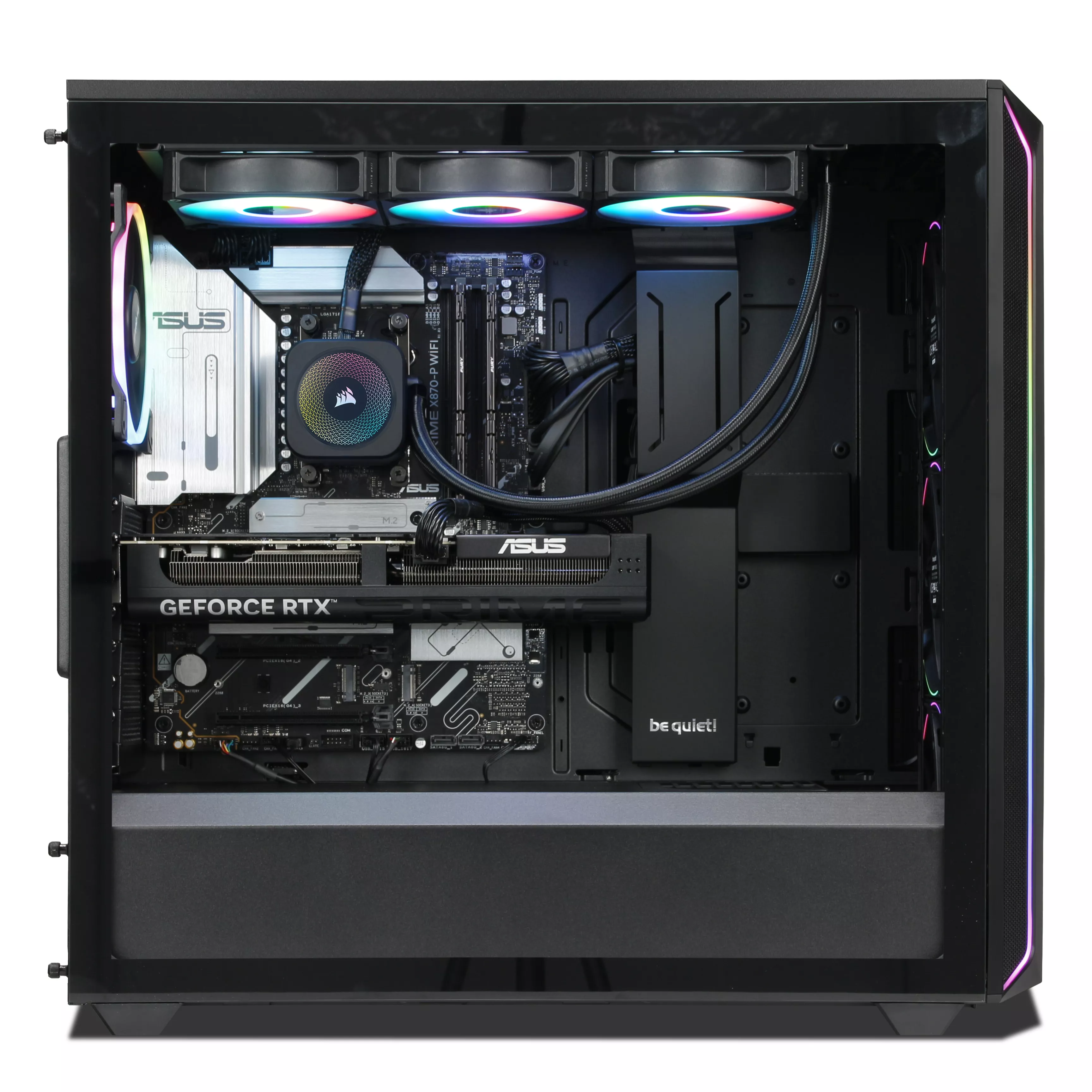 Gaming PC | AMD Ryzen 7 9800X3D | Nvidia GeForce RTX 5070 Ti 16GB | 32GB DDR5 RAM | 2TB NVMe SSD | Windows 11 | WLAN & Bluetooth Gaming PC | AMD Ryzen 7 9800X3D | Nvidia GeForce RTX 5070 Ti 16GB | 32GB DDR5 RAM | 2TB NVMe SSD | Windows 11 | WLAN & Bluetooth