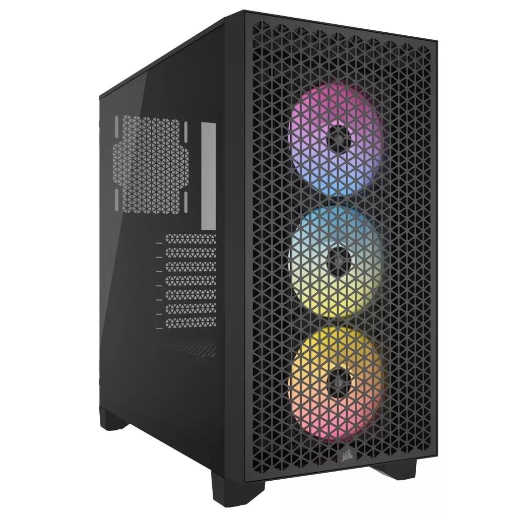 WILDRABBIT AIRFLOW Gaming PC | AMD Ryzen 5 9600X | Nvidia GeForce RTX 5070 12GB | 32GB DDR5 RAM | 2TB NVMe SSD | Windows 11 | WLAN & Bluetooth