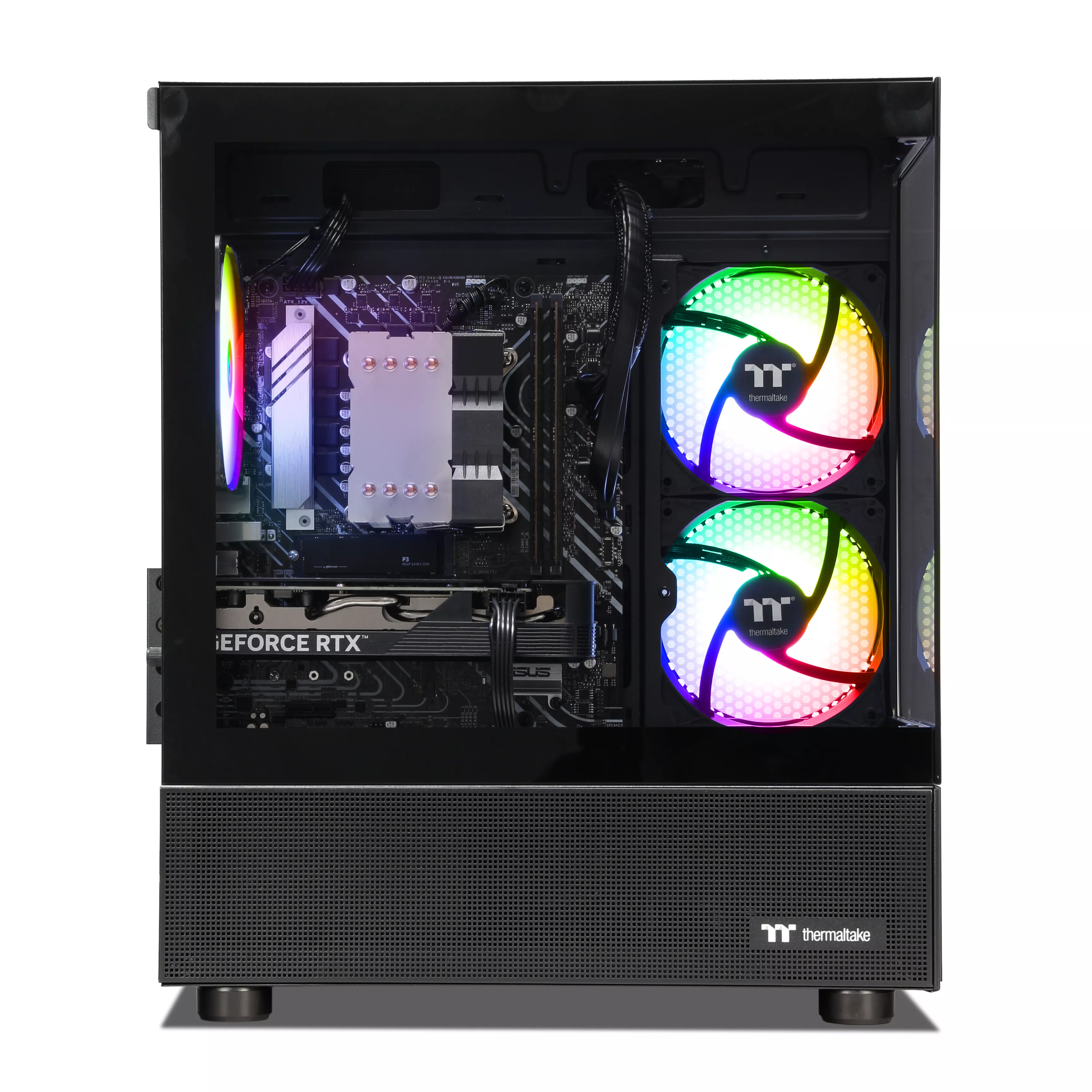 Thermal Gaming V3 | Intel Core i7-13700F | Nvidia GeForce RTX 5060 8GB | 32GB DDR5 RAM | 1TB NVMe SSD | Windows 11 | WLAN & Bluetooth | Libre Office