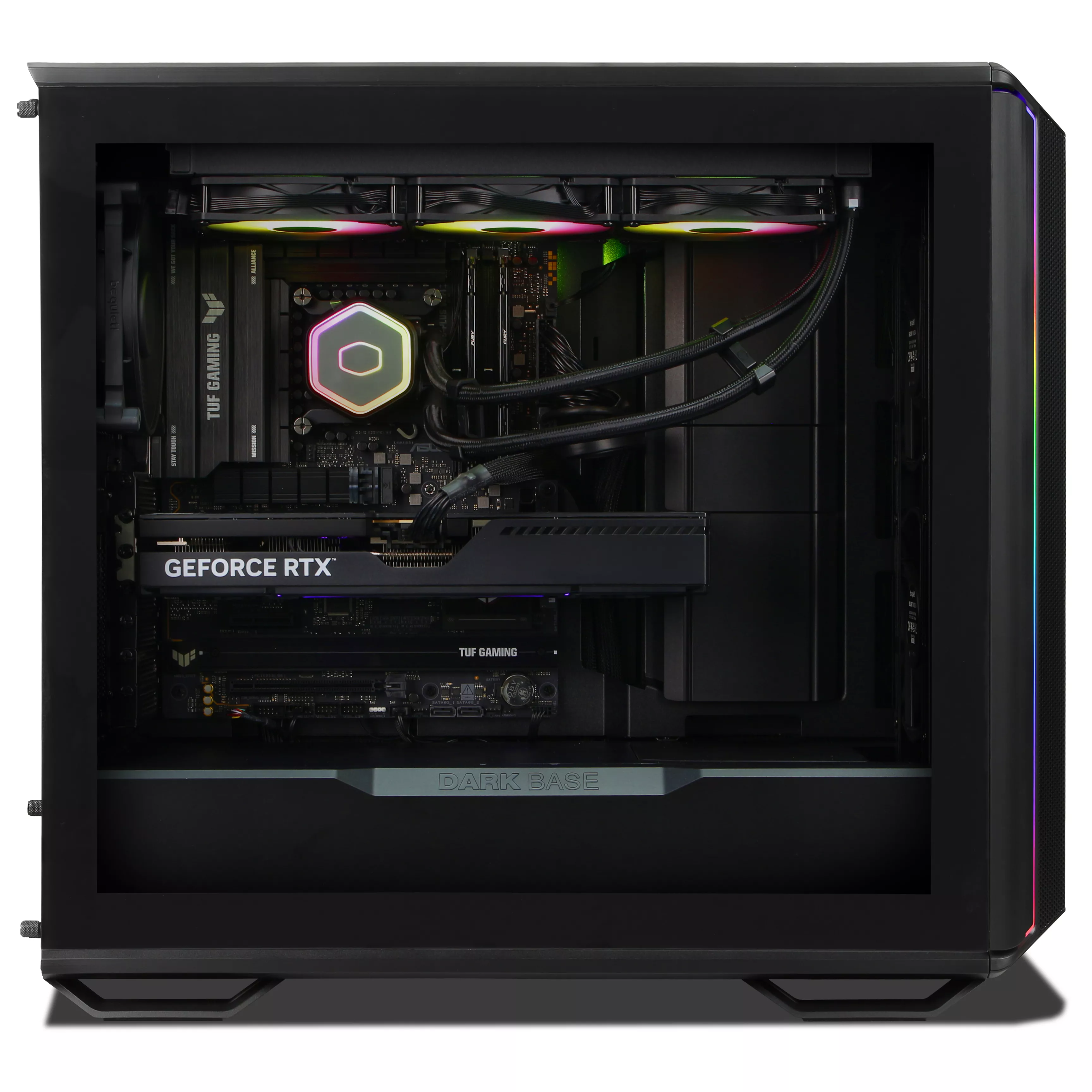 WILDRABBIT AQUA Gaming PC | Intel Core Ultra 9 285K | Nvidia GeForce RTX 5070 Ti 16GB | 64GB DDR5 RAM | 2TB NVMe SSD | Windows 11 | WLAN & Bluetooth