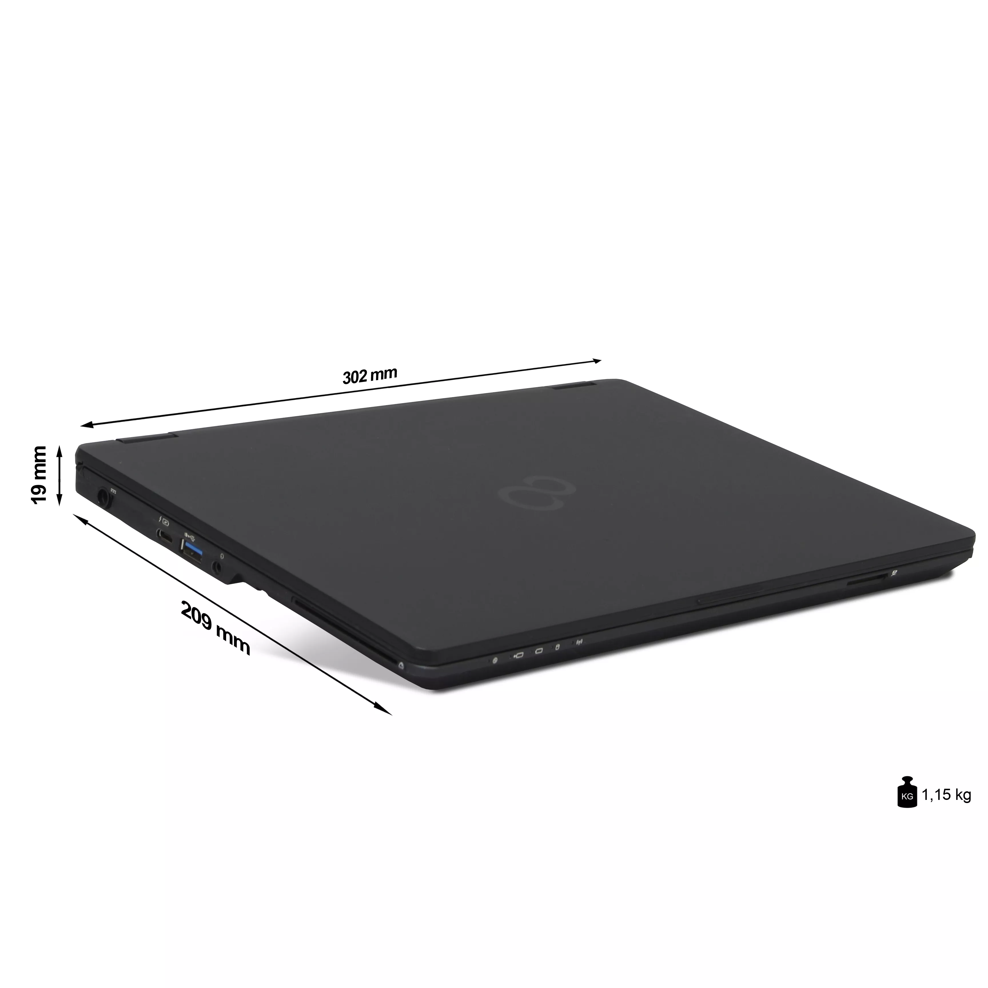 Fujitsu Refurbished Lifebook U729 | 16GB RAM | 512GB NVMe SSD | Intel Core i3-8145U | 12.5" Full HD Display | Windows 11 Pro | WLAN & Bluetooth | MS Office 2024 Fujitsu Refurbished Lifebook U729 | 16GB RAM | 512GB NVMe SSD | Intel Core i3-8145U | 12.5" Full HD Display | Windows 11 Pro | WLAN & Bluetooth | MS Office 2024