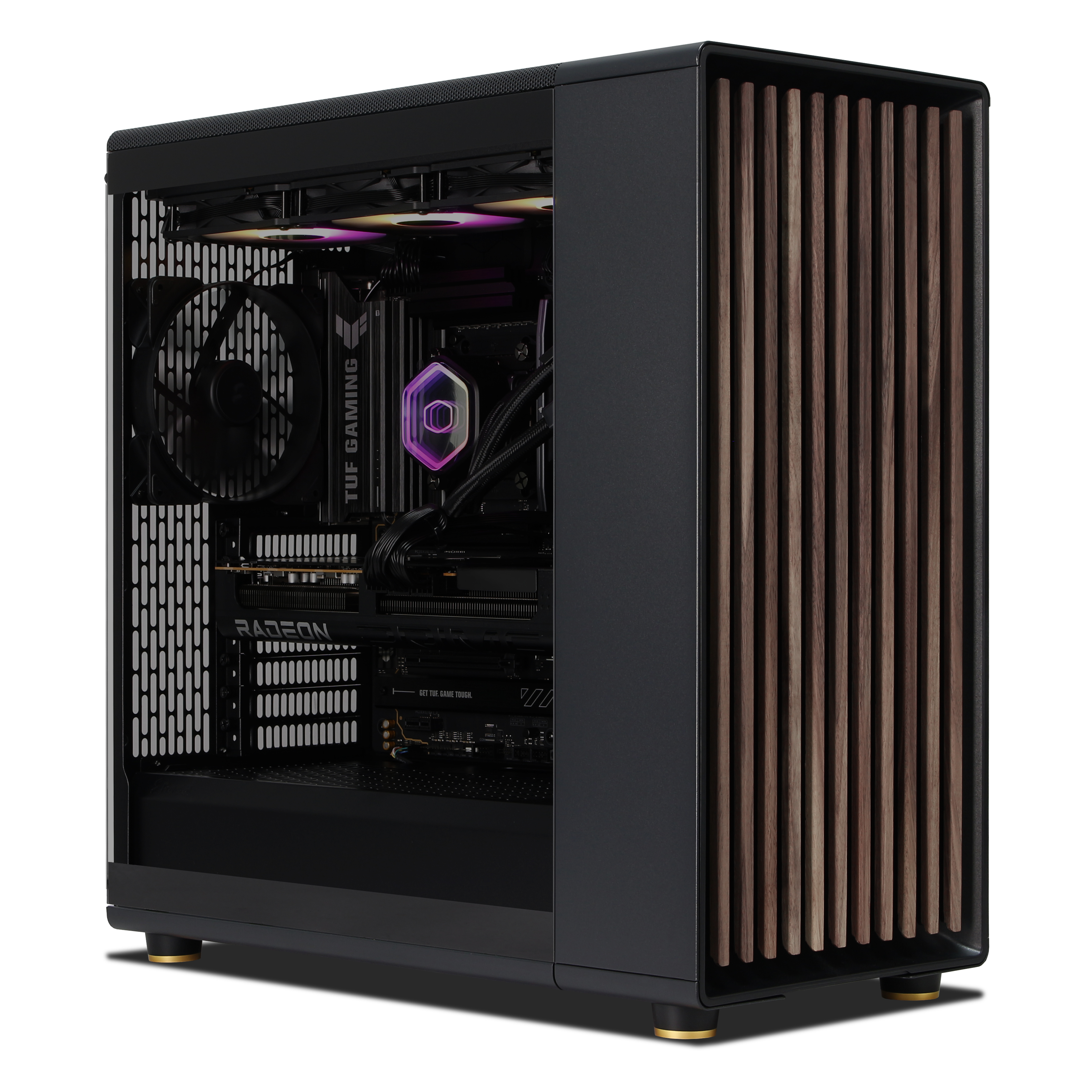 4K-Gaming PC | AMD Ryzen 7 9800X3D | Radeon RX 9070 XT 16GB | 32GB DDR5 RAM | 2TB NVMe SSD | Windows 11 | WiFi & Bluetooth