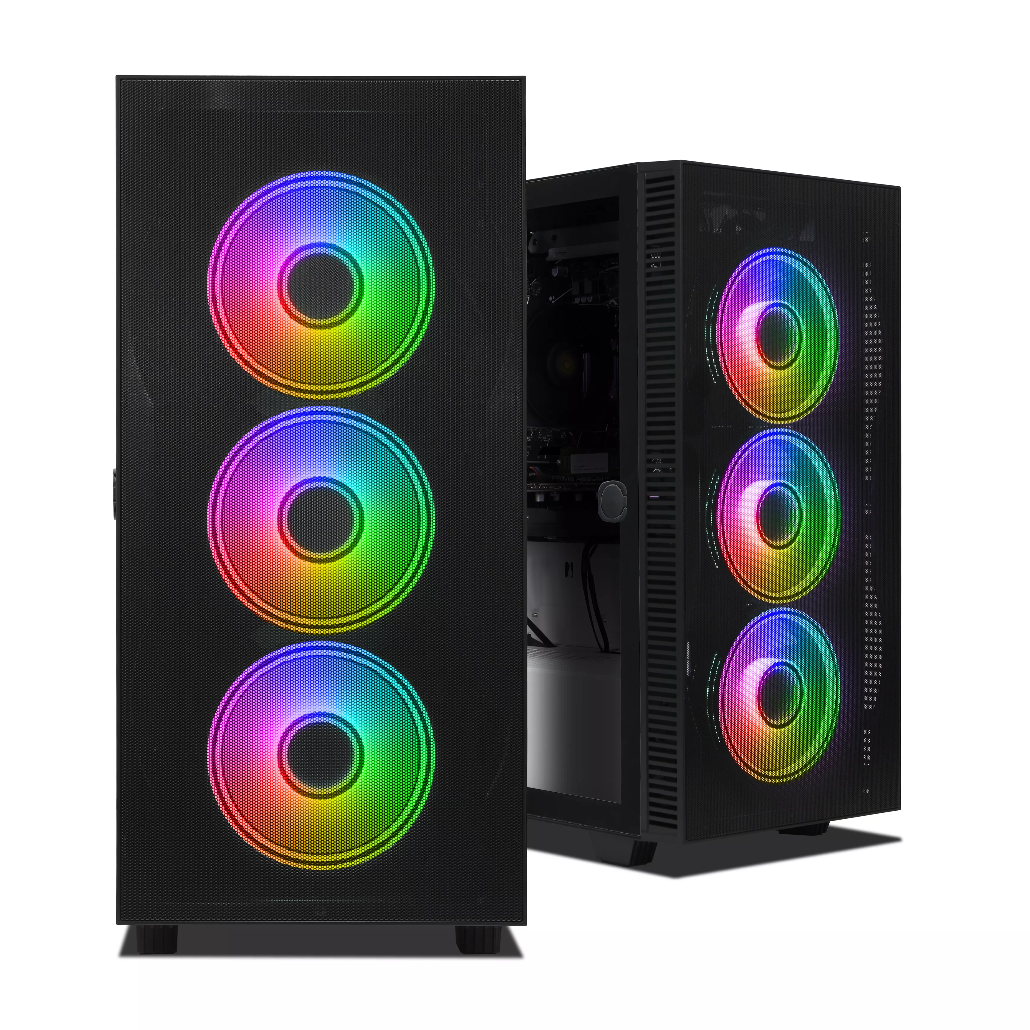 Comet Gaming PC | AMD Ryzen 7 5700X | AMD RX 9060XT 16GB | 32GB RAM | 1TB NVMe SSD | Windows 11 | WLAN & Bluetooth 