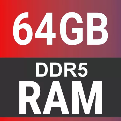 64 GB DDR5 RAM