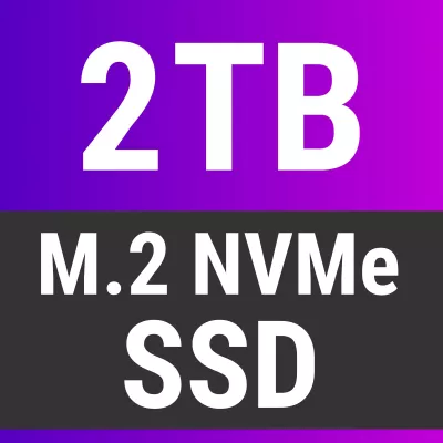 2000 GB NVMe SSD M.2 High Speed